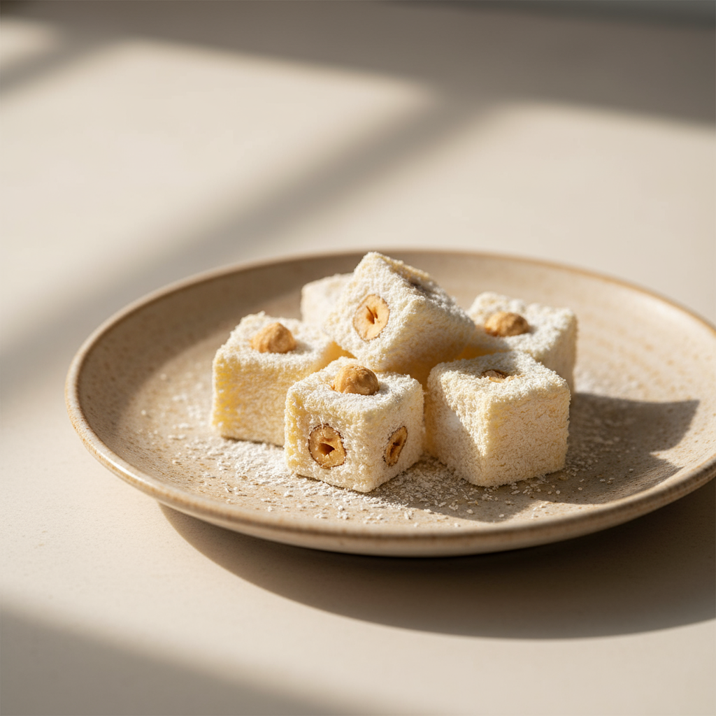 Carsibasi Premium Glutenvrije Sultan Turkse Delight met Hazelnoot - 500g Doos