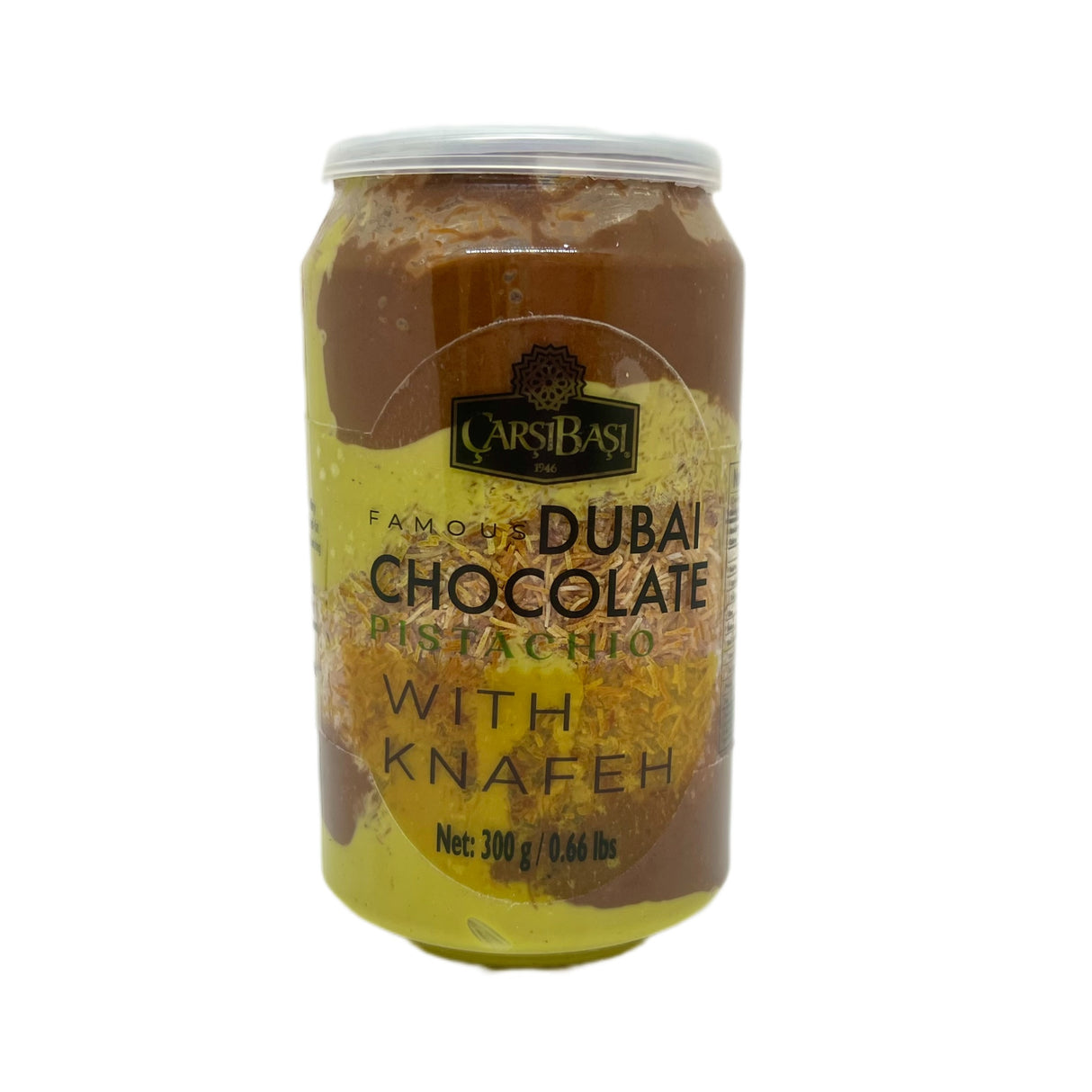 Carsibasi Viral Dubai Chocolate Spread (Pistachio & Knafeh) - 300g Jar