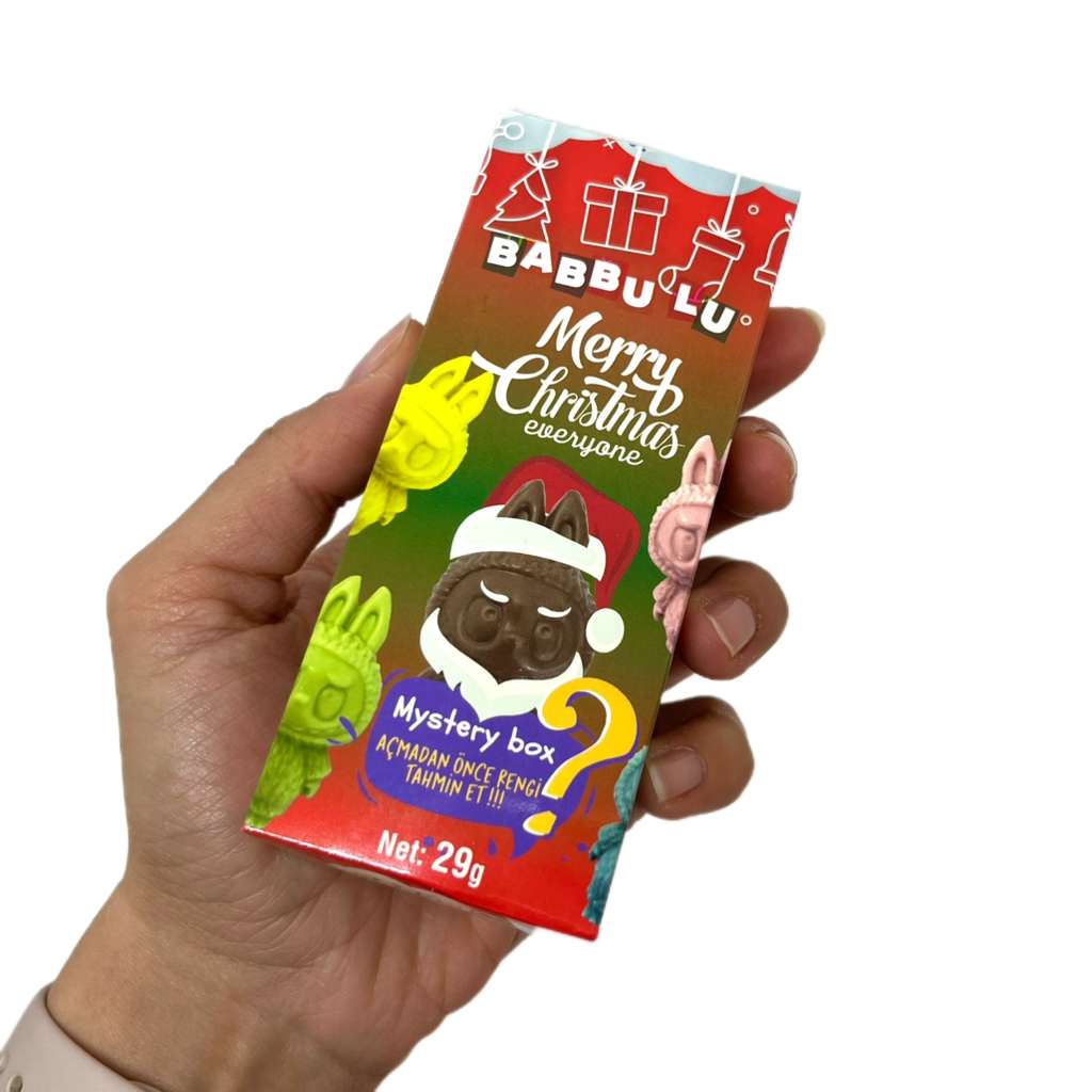 Vezir Babbulu 'Vrolijk Kerstfeest' Verzamelbare Mysterie Chocolade - 29g