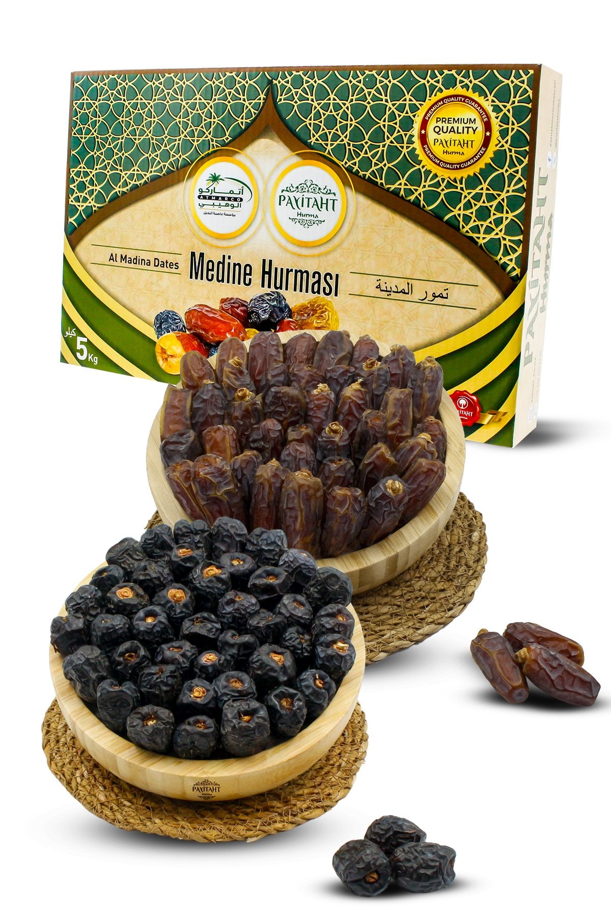 Medina Mabroum en Ajwa Dadels