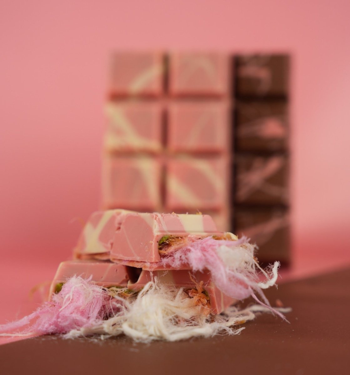 Angel Hair Chocolate with Candy Floss - TryAladdin