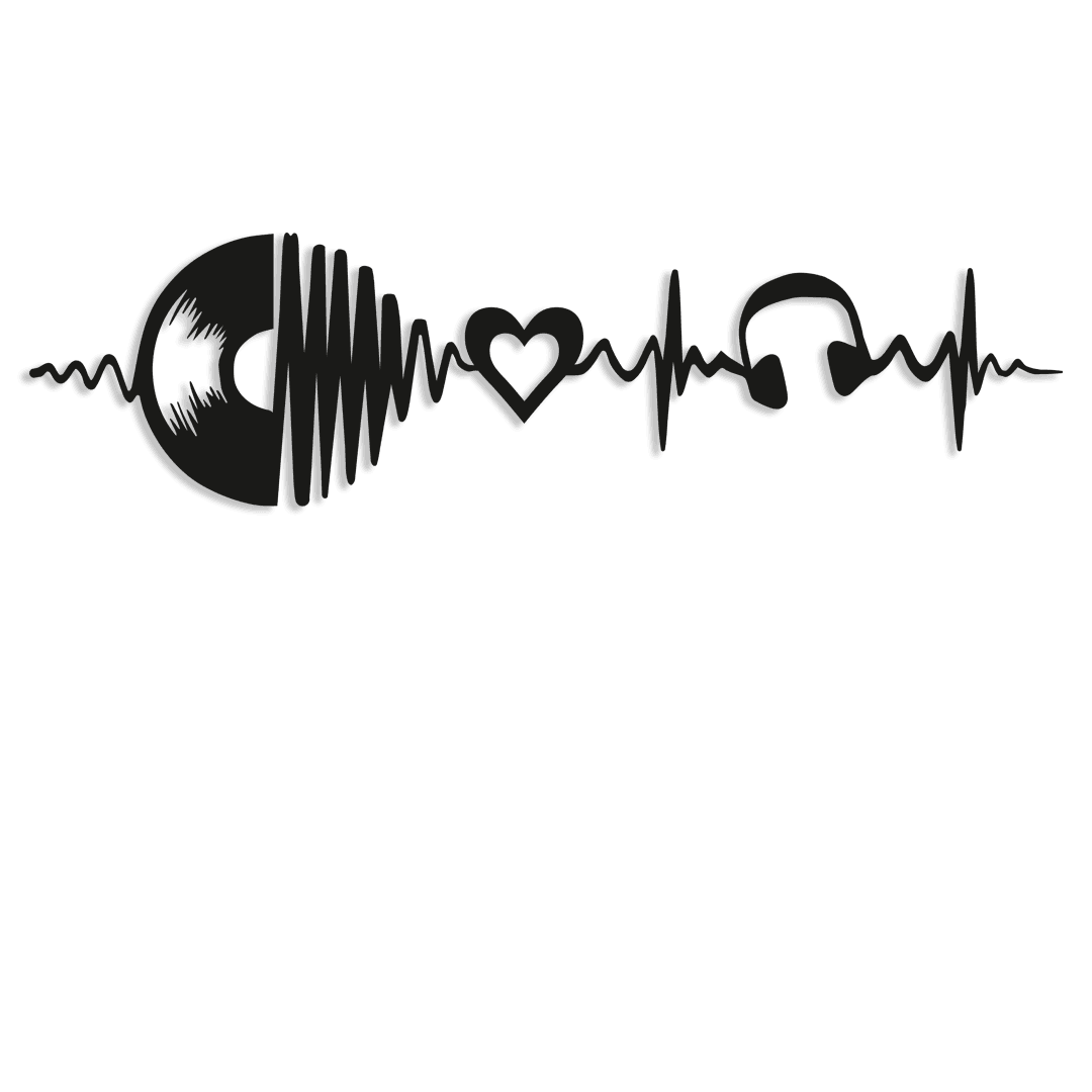 NR Dizayn | Music Rhythm Decorative Metal Wall Art - TryAladdin