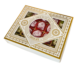 Carsibasi Premium Gemengde Turkse Delight (Geschaafde Pistache & Roos) - 500g Luxe Doos