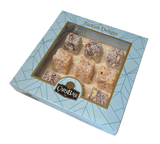 Carsibasi Premium Gemengde Kokosnoot & Hazelnoot Turkse Delight - 227g Geschenkdoos