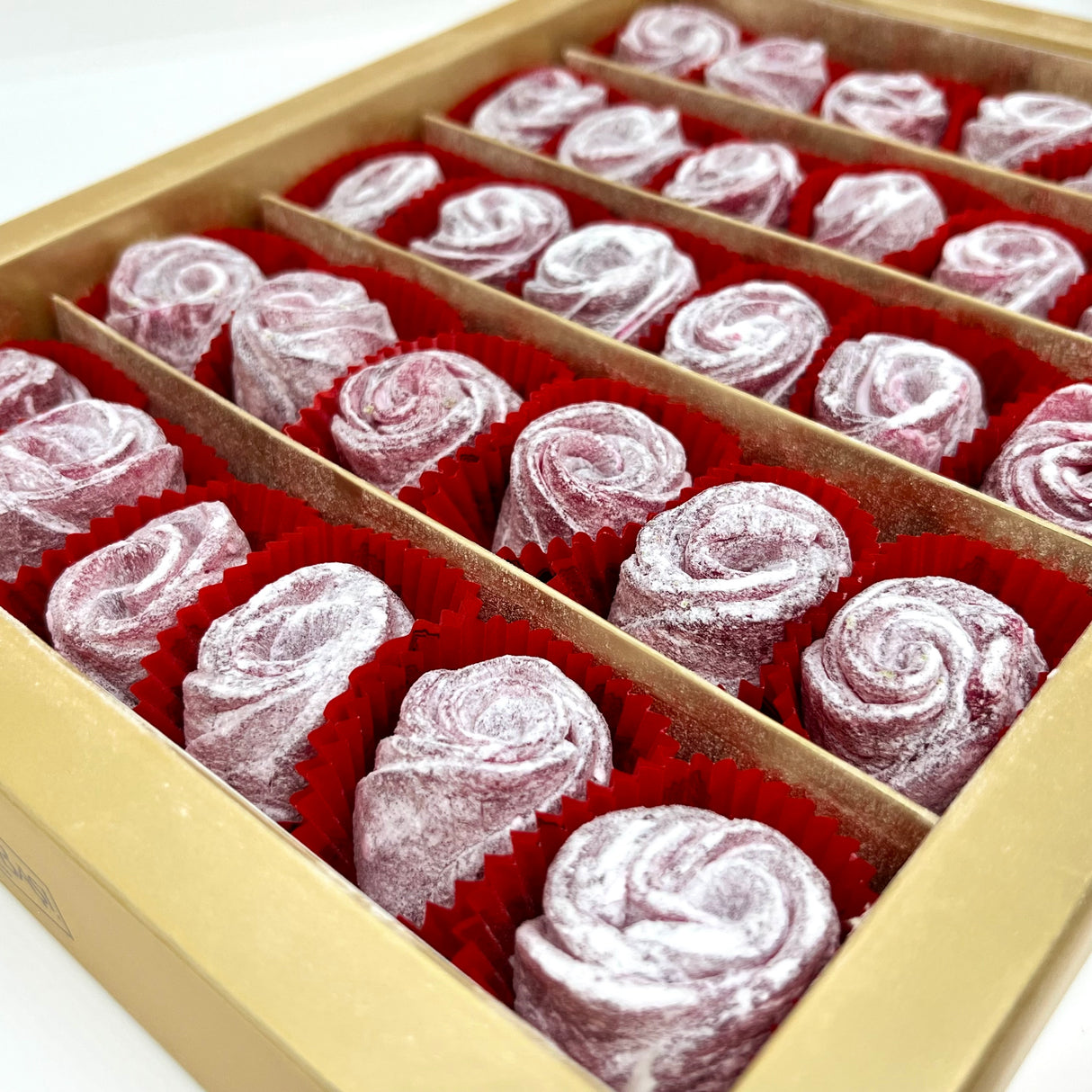 Carsibasi Premium Artisan Gluten-Free Rose Turkish Delight - 600g Gift Box