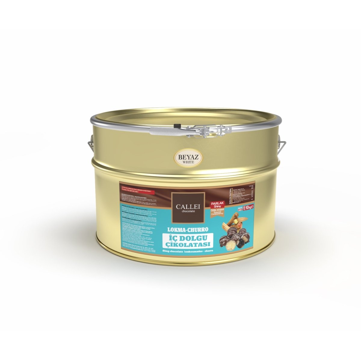 Callei White Chocolate Filling for Lokma & Churros (10kg) - TryAladdin