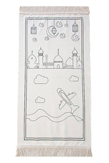 Colorful Washable Educational Religious Toy Kids Prayer Rug Set Pink - TryAladdin