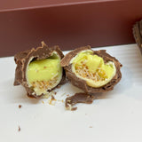 Ema Chocolate Milk and White Chocolate Truffles with Peppermint Cream Filled - Merry Christmas Box - 250g - TryAladdin