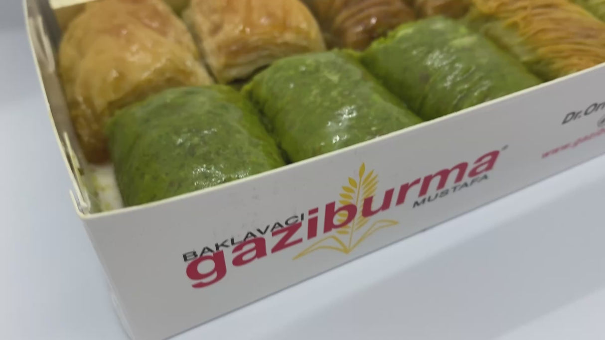Gaziburma Mustafa | Premium Gemengde Pistache Baklava