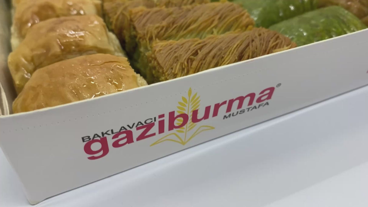 Gaziburma Mustafa | Premium Gemengde Pistache Baklava