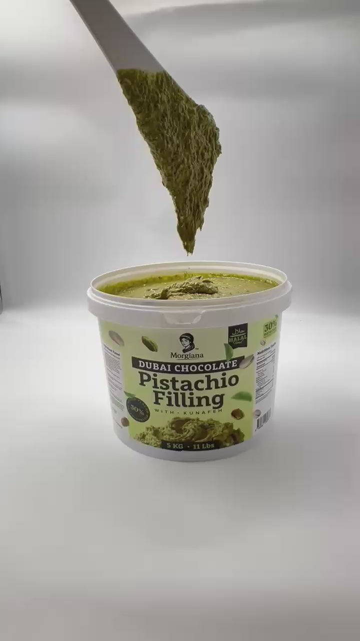 Morgiana Professionele Bakstabiele Dubai Chocolade Pistache Kunafeh Vulling