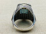 Tourmaline Stone Men's Ring - TryAladdin