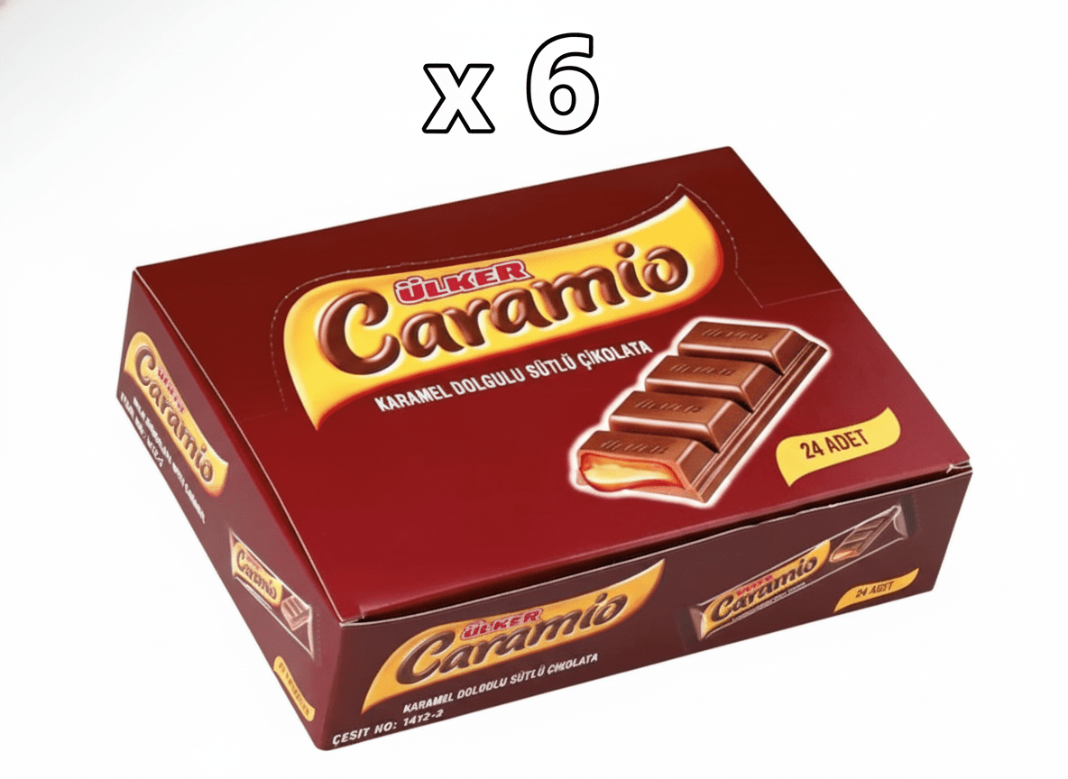 Ulker | Caramio Chocolate Bar with Caramel Filling 32G - TryAladdin