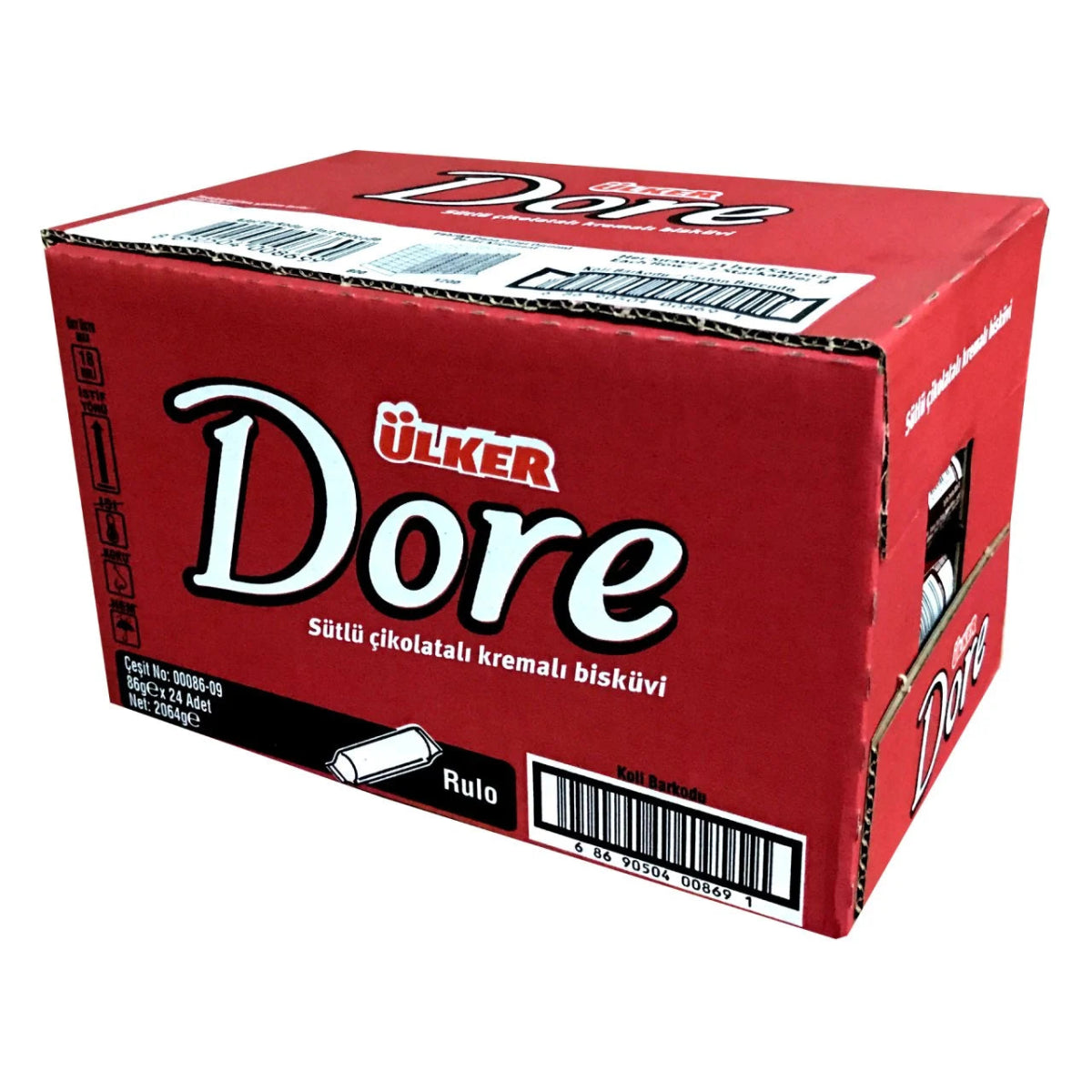 Ulker | Dore Cookies with Plain Chocolate and Milk Cream - TryAladdin